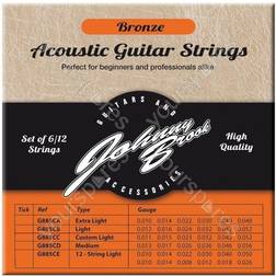 johnny brook Bronze Acoustic Guitar Strings Set of 6