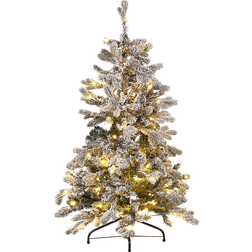 Beliani Snowy Christmas Tree 120cm