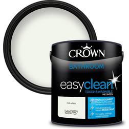 Crown Easyclean® Mouldguard+ Bathroom Mid Wall Paint White