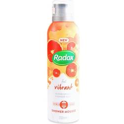 Radox Feel Vibrant Blood Orange & Ginger Scent Shower Mousse 200ml