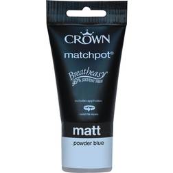 Crown & Matt Emulsion Powder Tester Wall Paint, Ceiling Paint Blue