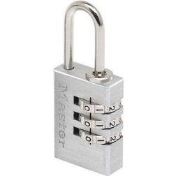 Master Lock Cadenas En Aluminium Métal Brossé 20 mm