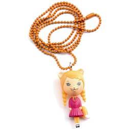 Djeco Halsband Barn Kattflicka Figur