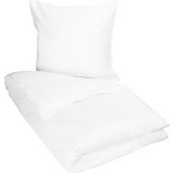 Borg Living Baby sengetøj 70x100 cm - Hvidt sengetøj - bomuldssatin 100x220cm