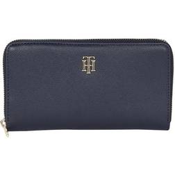 Tommy Hilfiger Timeless Blauwe Ritsportemonnee AW0AW13645DW6