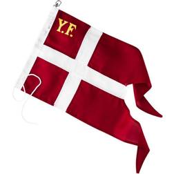 Langkilde & Søn Yachtflag L&S syet 170 g/m2 flagdug 65x125cm