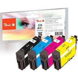 Peach Multipack PI200-478 - Svart/Cyan/Fiolblå/Gult