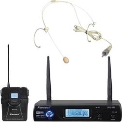 Karsect JRU-561/PT-51C/HT-3A trådlöst tunt headset-mikrofon-set