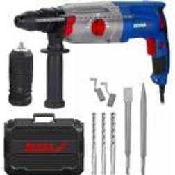 Dedra SDS PLUS QC 1050W hammer drill, 0-980r/min, 3 funk, case