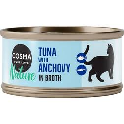 Cosma Nature Tonijn 6 x 70 g met Rund Kattenvoer