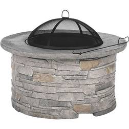 Beliani Modern Round Fire Pit Heater Cover