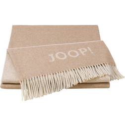 Biederlack plaid - JOOP! Core Filz Natur, Beige