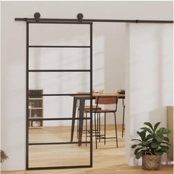 vidaXL skydedør sikkerhedsglas Sliding Door (90x)