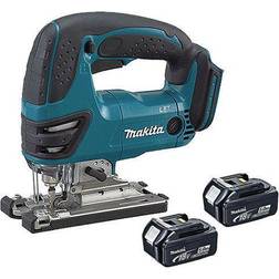 Makita DJV180Z 18V LXT Liion Cordless Jigsaw Body With 2 x 5.0Ah Batteries:18V