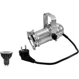 Eurolite EUROLITE Set PAR-16 Spot sil GU-10 230V COB 5W LED 1800-3000K dim2warm