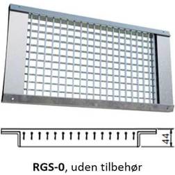 Lindab RGS rundrørsrist - RGS-0 - 425 mm, 150 mm min. kanalmål Ø315