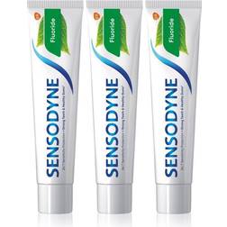 Sensodyne Fluoride Hammastahna 3 x 75 ml