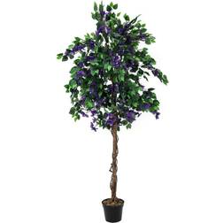 Europalms Bougainvillea, artificial plant, lavender, 180cm TILBUD NU Künstliche Pflanzen