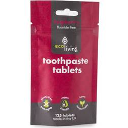 Eco Living EcoLiving Tandpasta Tabletter Refill Rasperry Fluorfri