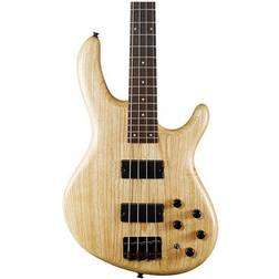 Cort Action Deluxe AS Electric Bass Guitar, Open Pore Natural