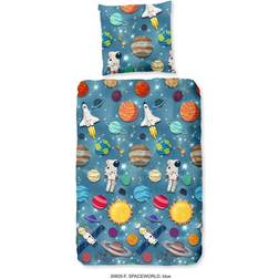 Good Morning 135 200 cm Kids Duvet Cover Spaceworld 135x200 Children Duvet Slipcover