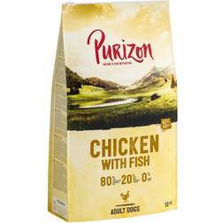 Purizon 2 pcs 12 kg Adult Kip & Vis Hondenvoer