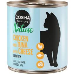 Cosma Nature 6 x 280 g Alimento Umido Per Gatti