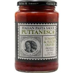 & Amore Italian Pasta Sauce Puttanesca Gluten Free Tomato