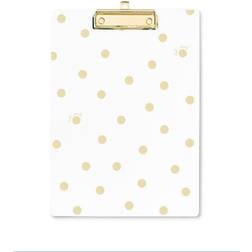 Kate Spade New York Acrylic Clipboard with Low Profile