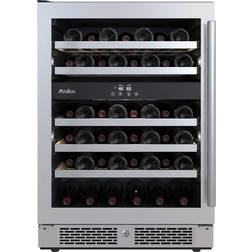 Dual Zone 45-Bottle Built-in Wine Silver