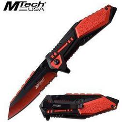 MTECH Folding Knife Black Blade EDC