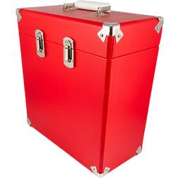 Gpo Retro SWB18RED 12 Inch Vinyl Record Case