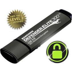 Kanguru Encrypted Defender Elite300 256GB USB 3.2 Gen 1