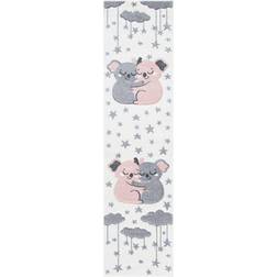 Safavieh Carousel Kids Ivory/Pink 2 Stars Runner