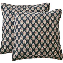 Levtex Home Moreno Pillow Case Blue, Gold, Red (66x66cm)