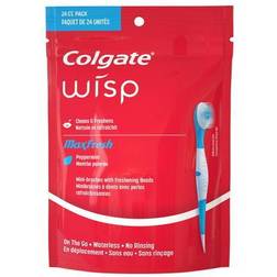 Colgate Wisp Max Fresh Mini-Brushes Peppermint 24