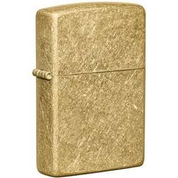 Zippo Tumbled Brass Pocket Lighter