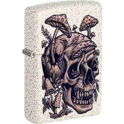 Zippo Skullshroom Design Mercury Glass Pocket Lighter