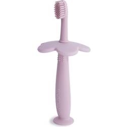 Mushie Brosse à Dent D'Apprentissage Fleur Soft Lilac