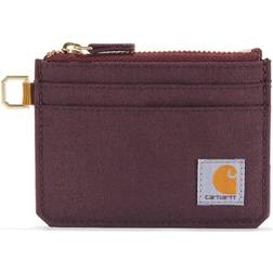 Carhartt Zippered Card Keeper - Deep Wine