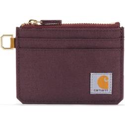 Carhartt womens Wallet, Rugged Leather and Canvas for Women, Available Styles Colors Wallet, Duck