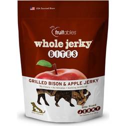 Fruitables Fruitables Whole Jerky Bites Dog Treats Grilled Apple 5