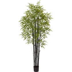 Nearly Natural Black Bamboo Artificial Plant