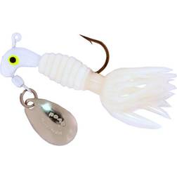 Road Runner Crappie Thunder Jigs Color White/White/Pearl Weight 1/16 oz White/White/Pearl