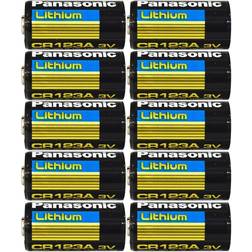 Panasonic CR123A 3V Long Lasting Lithium Batteries