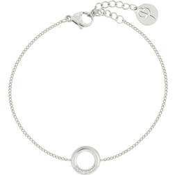 Edblad Alice Bracelet - Silver/Transparent
