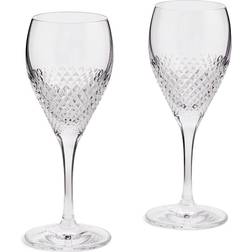 Wedgwood Vera Wang Diamond Mosaic Calice da Vino Bianco 24cl 2pcs