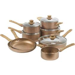 URBN-CHEF - Cookware Set with lid 8 Parts
