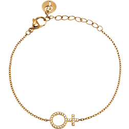 Edblad Me Bracelet - Gold/Transparent