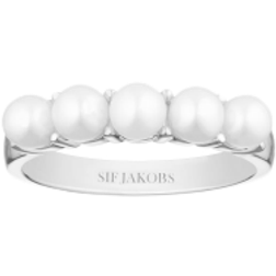 Sif Jakobs Padua Ring - Silver/White
